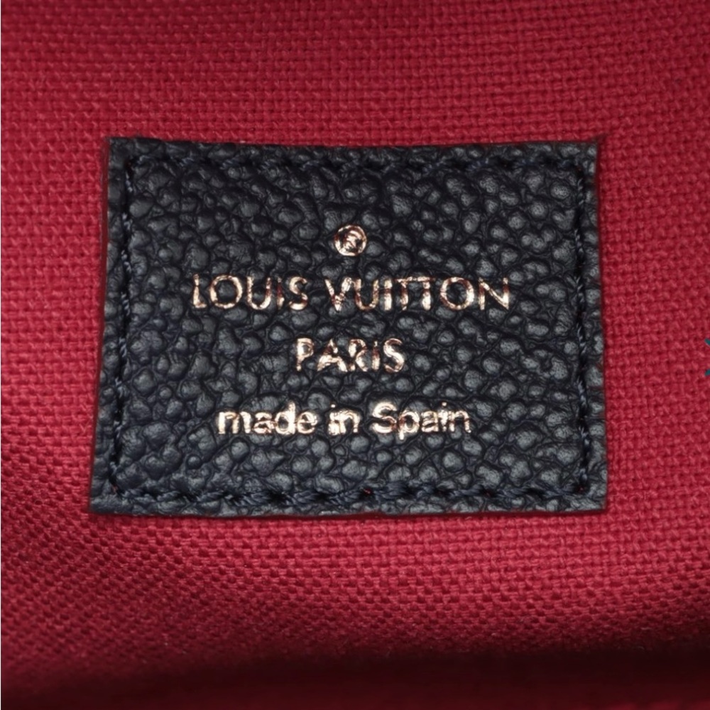 Louis Vuitton Pochette Felicie in Marine and Red - Picture 12 of 13